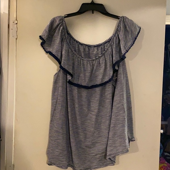 St. John's Bay Tops - St. John’s Bay over the shoulder shirt. Worn once.